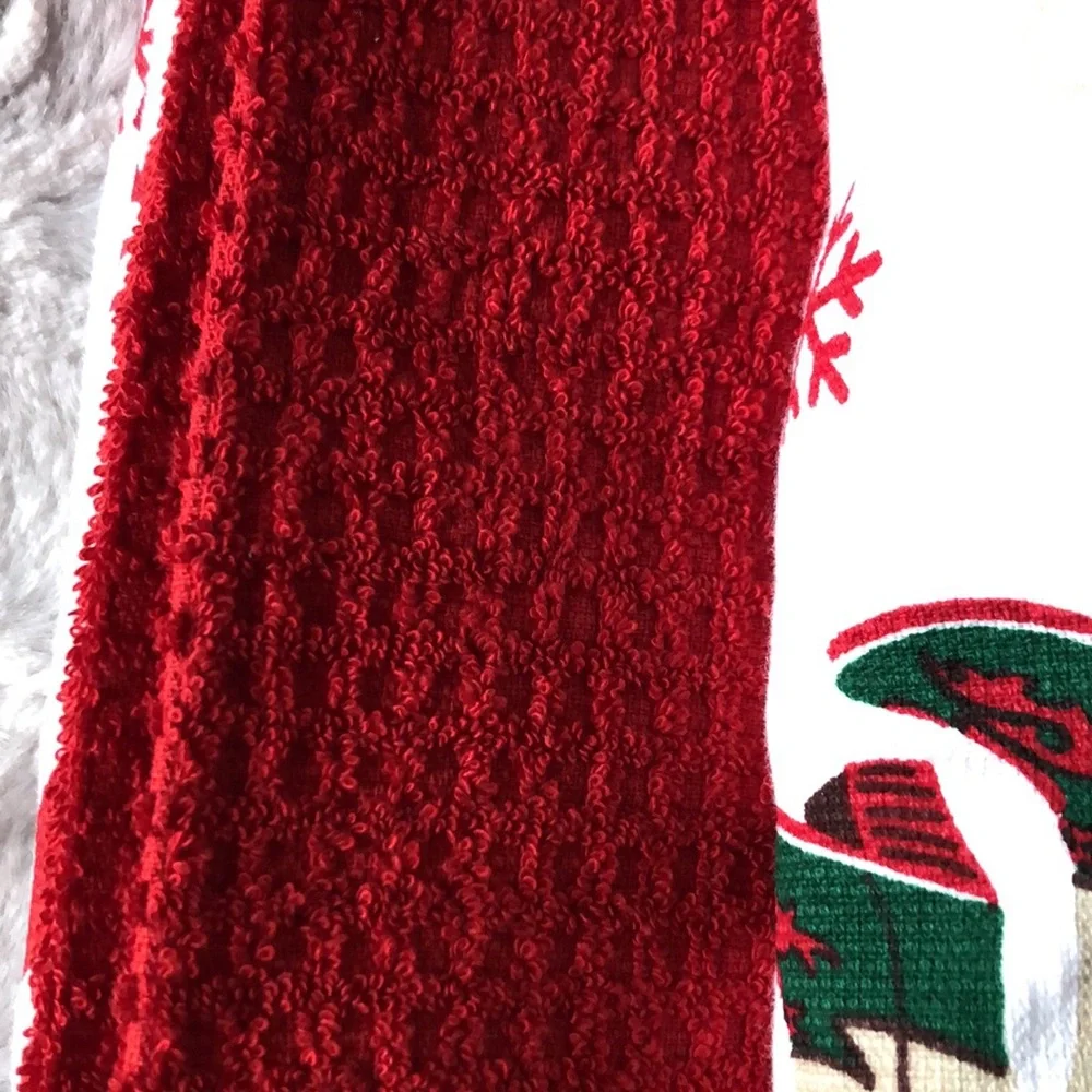 NEW Western Cowboy Boots Christmas Holiday Kitchen Towel Set